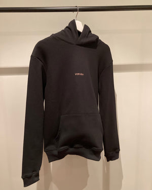 VERVEA CORE HOODIE - METEORITE BLACK