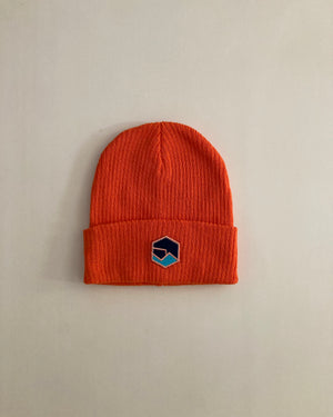 VERVEA ICON BEANIE - PAPAYA ORANGE